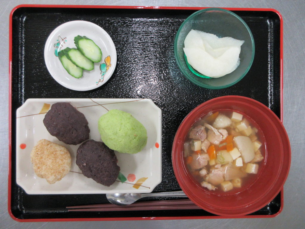 令和7年9月24日　うおの園　おはぎ
